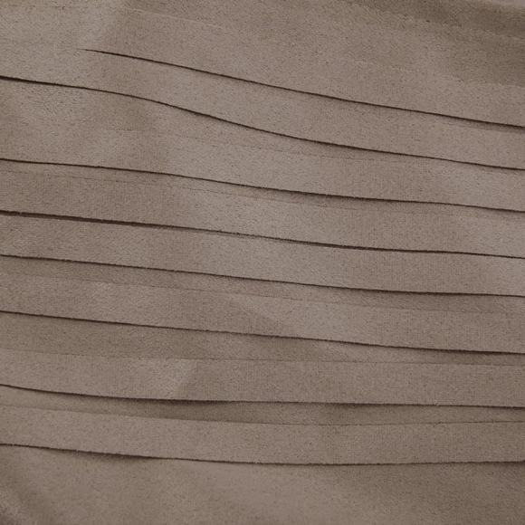 Western Boho Fringe Faux suede jacket. - Picture 6 of 7